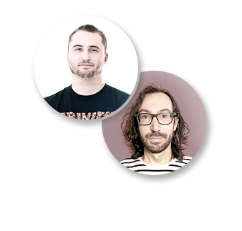 2 personnes passionnées prêtes à tout donner